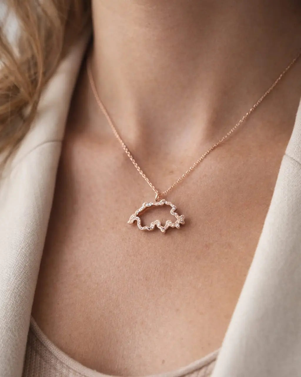 Collier The Map Swiss Accent