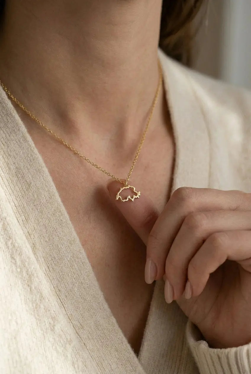 Collier The Map Swiss Accent