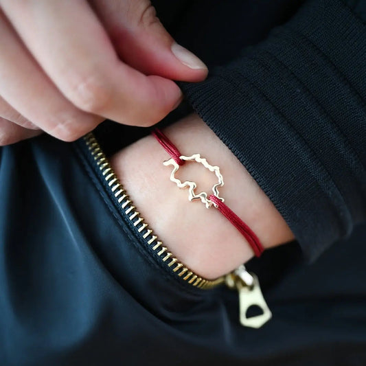 SwissMap Argent plaqué or jaune