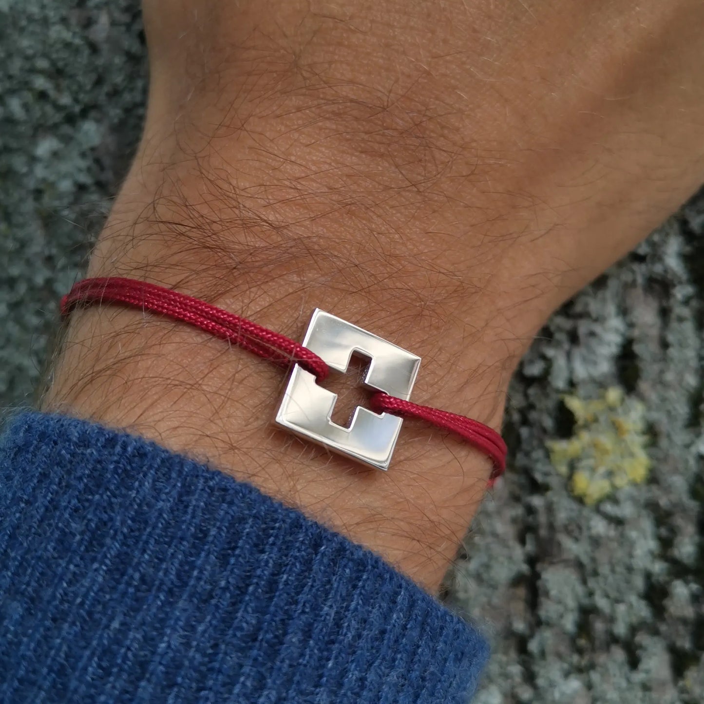 SwissFlag Argent rhodié