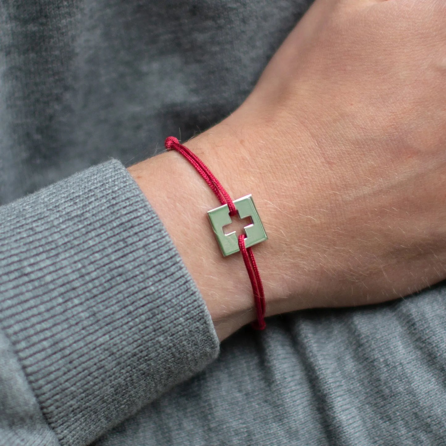 SwissFlag Argent rhodié