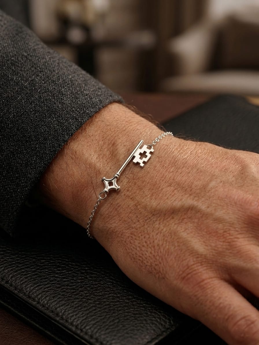 Genfer Schlüsselanhänger-Armband