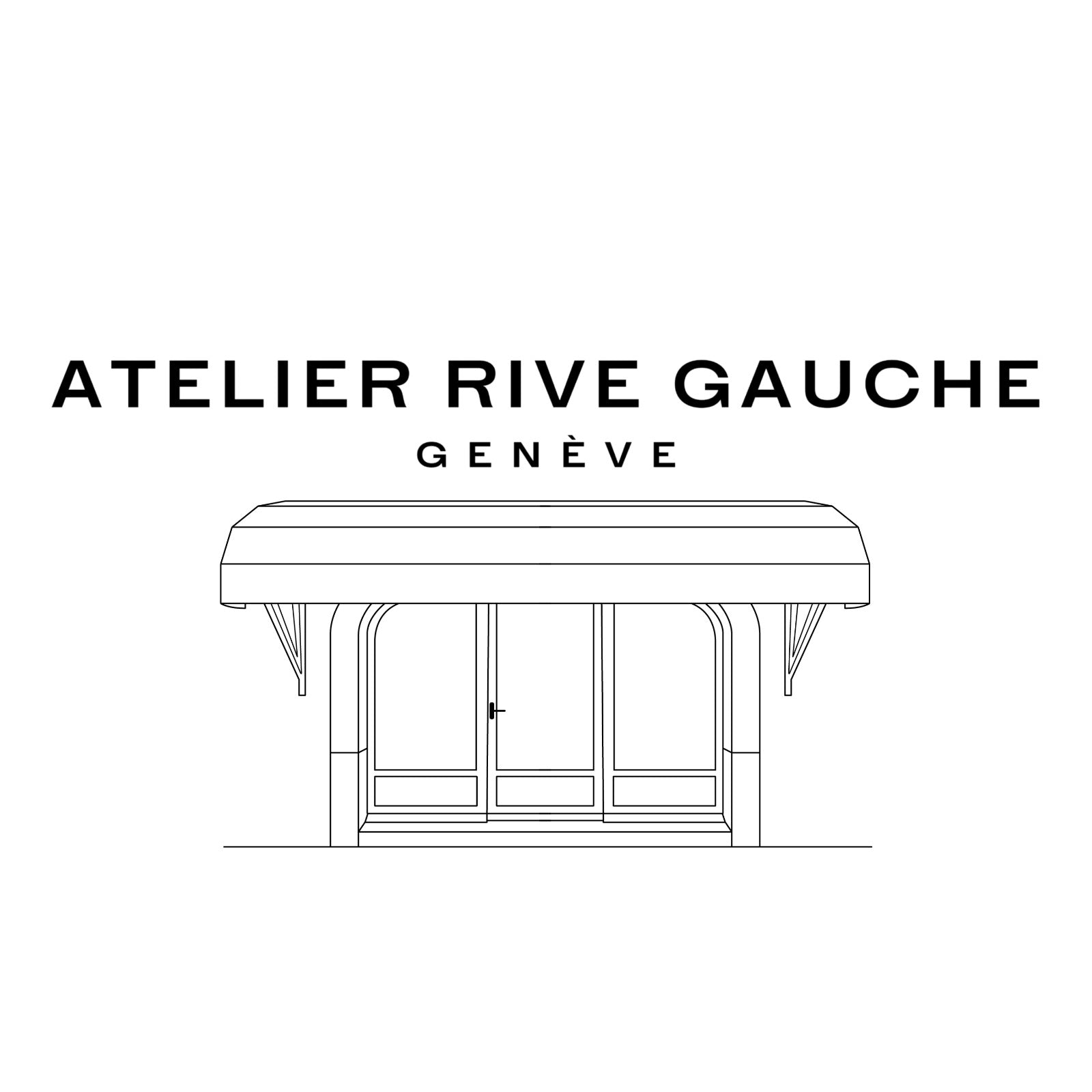 logo de l'atelier rive gauche à Vésenaz pour découvrir les collections Swiss Accent