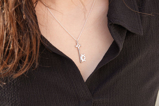 Collier GenevaKey - Clé de Genève | Argent