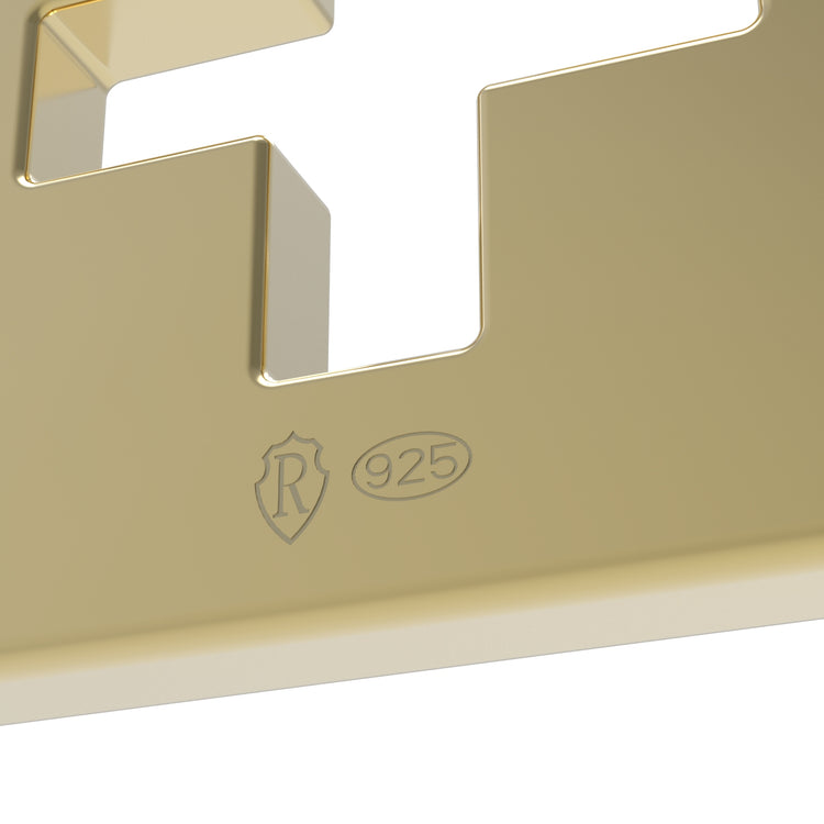 Bracelets-en-argent-plaqué-or-jaune Swiss Accent
