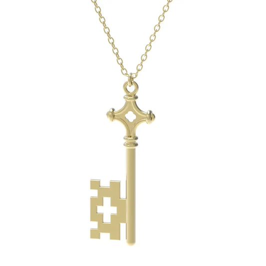 Collier GenevaKey Argent plaqué or jaune
