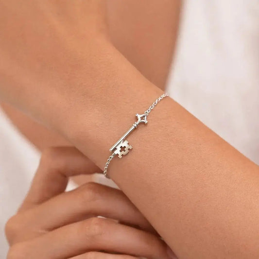 Bracelet Chaîne Geneva Key Swiss Accent