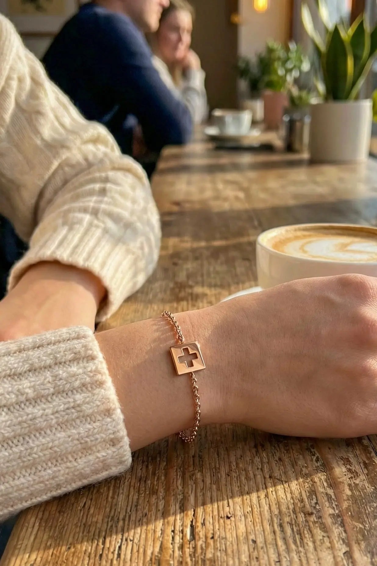 Bracelet Chaîne The Flag Swiss Accent