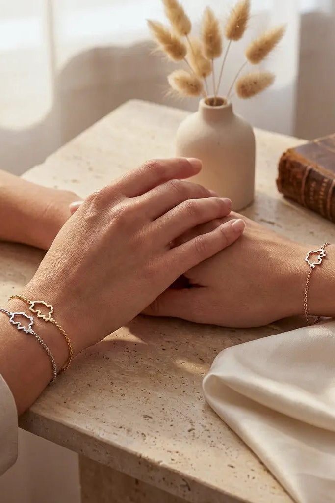 Bracelet Chaîne The Map Swiss Accent