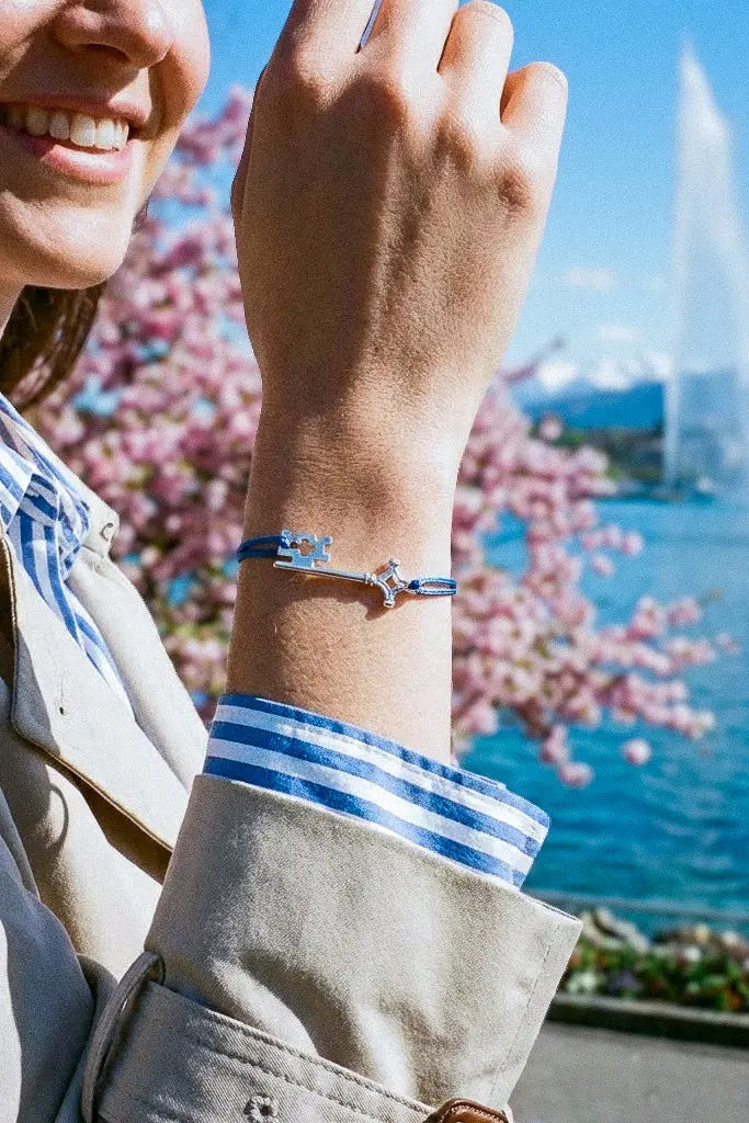Bracelet Cordon Geneva Key Swiss Accent