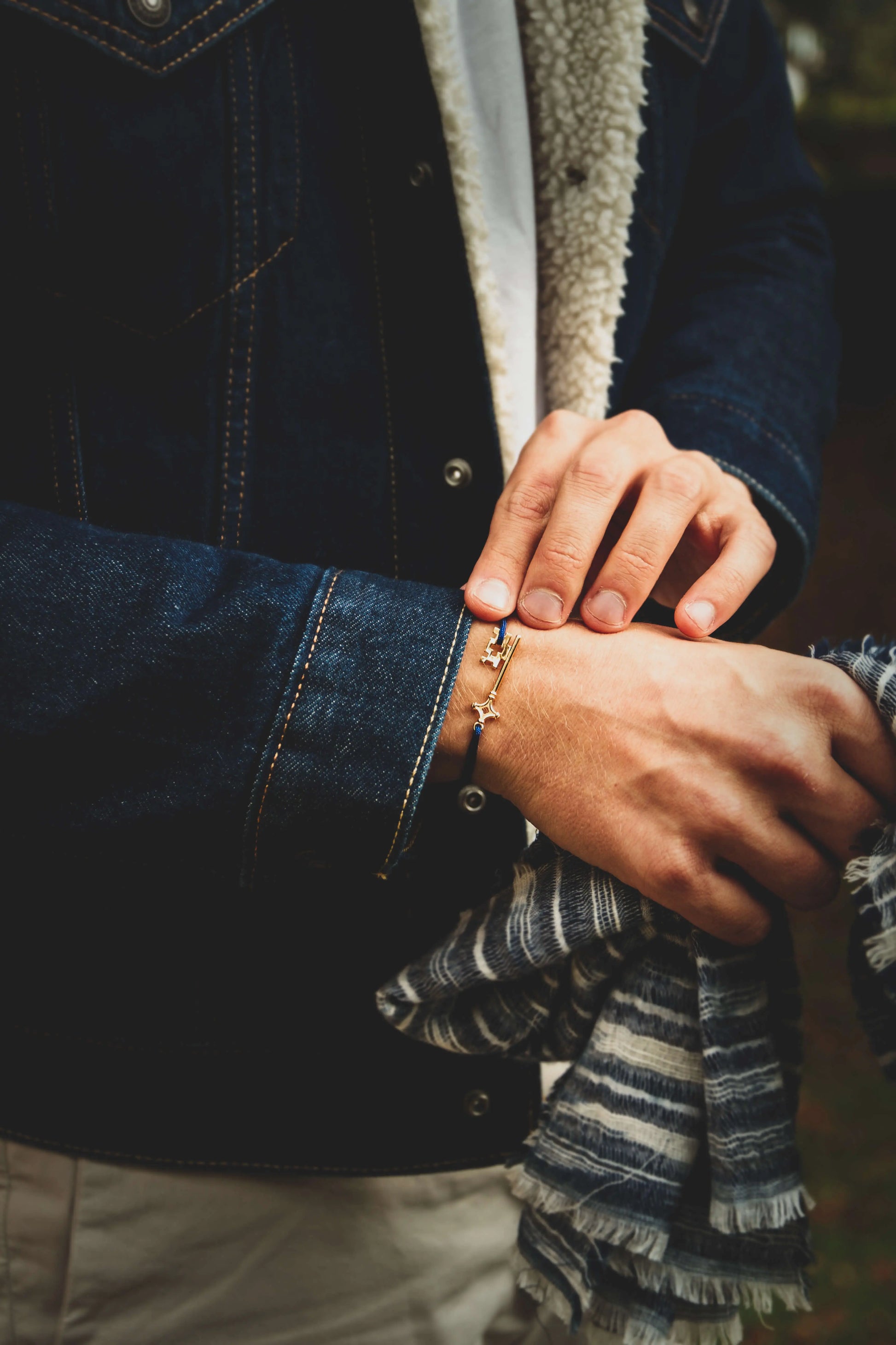 Bracelet Cordon Geneva Key Swiss Accent