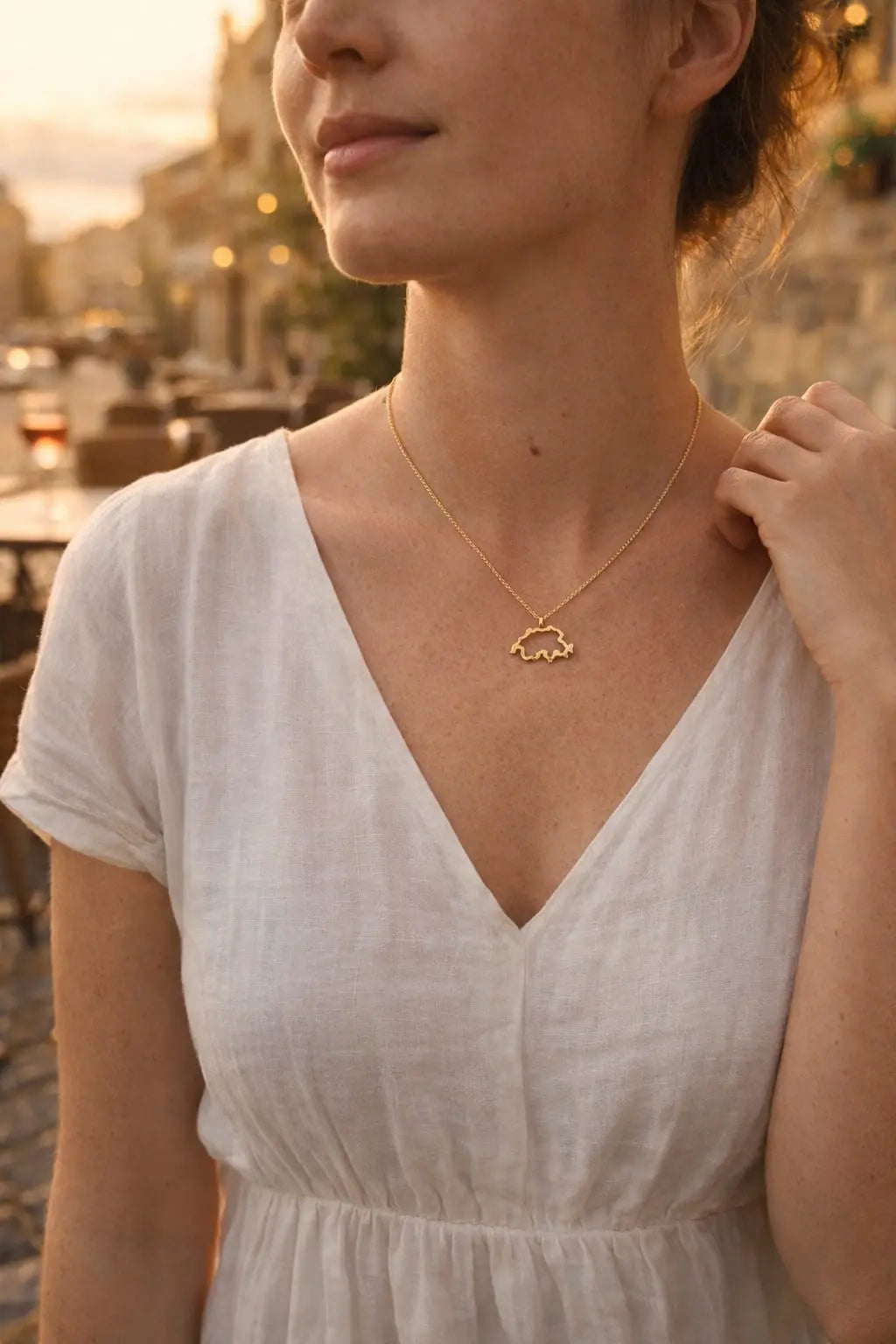 Collier The Map Swiss Accent