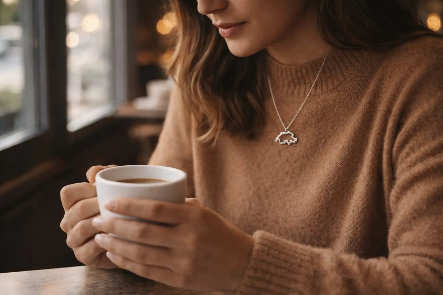 Collier The Map Swiss Accent