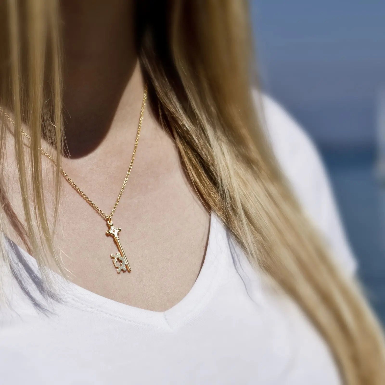 Collier GenevaKey Argent plaqué or jaune