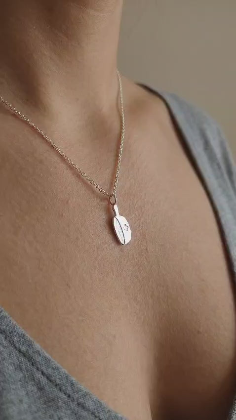 collier the fondue en argent 